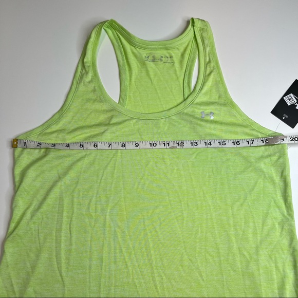 Under Armour Heather Green Racerback Tank Top, Size Extra Large, NWT!! - Picture 4 of 5